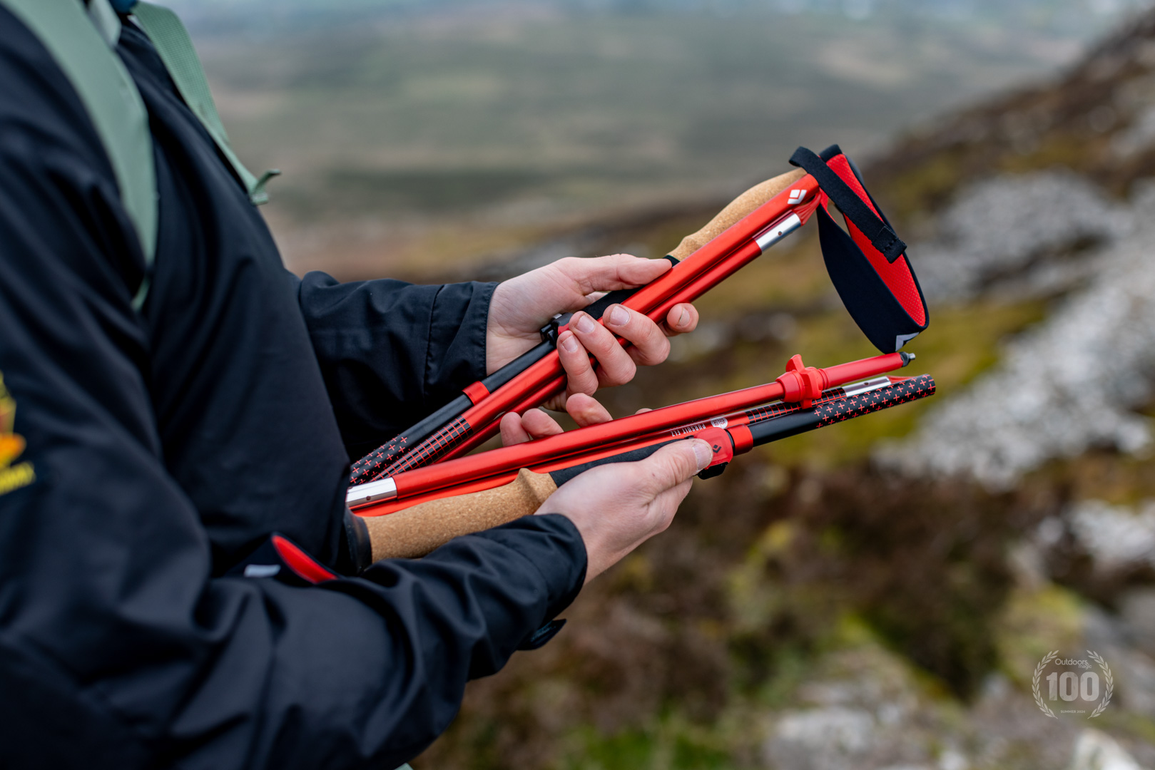 best trekking poles: Black Diamond Pursuit FLZ