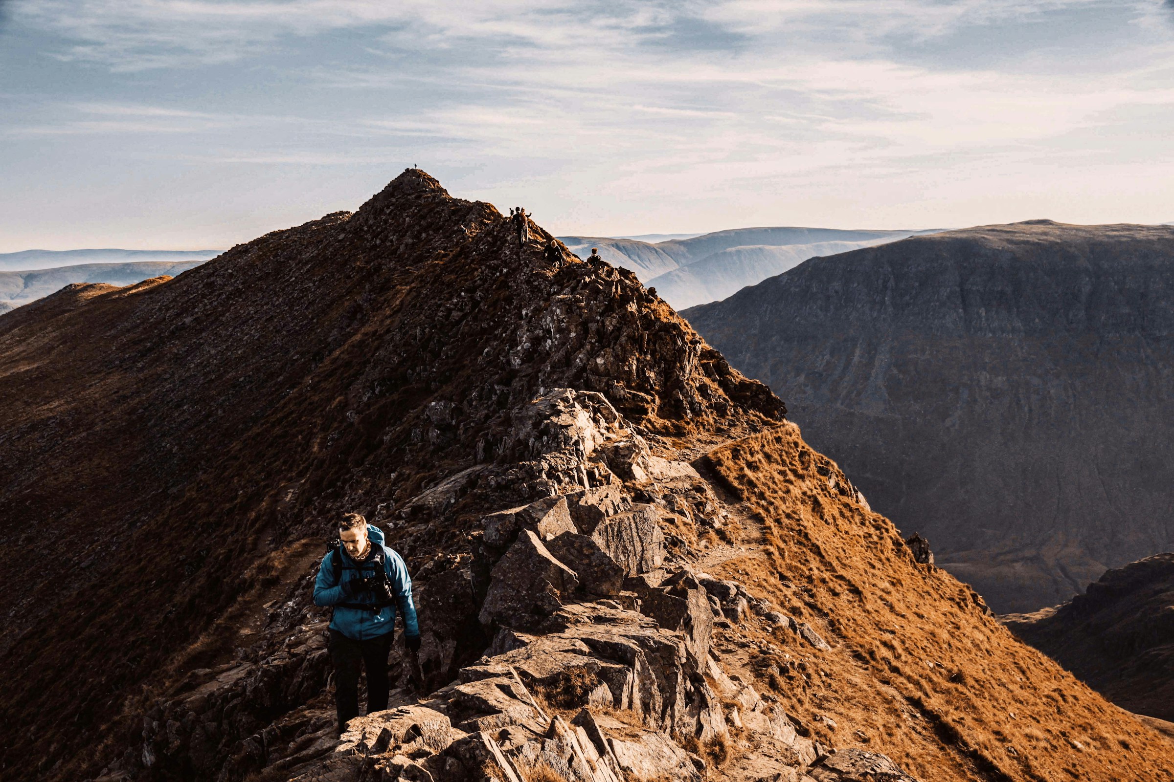 Ten Best Mountain Ridges In The UK: Striding Edge
