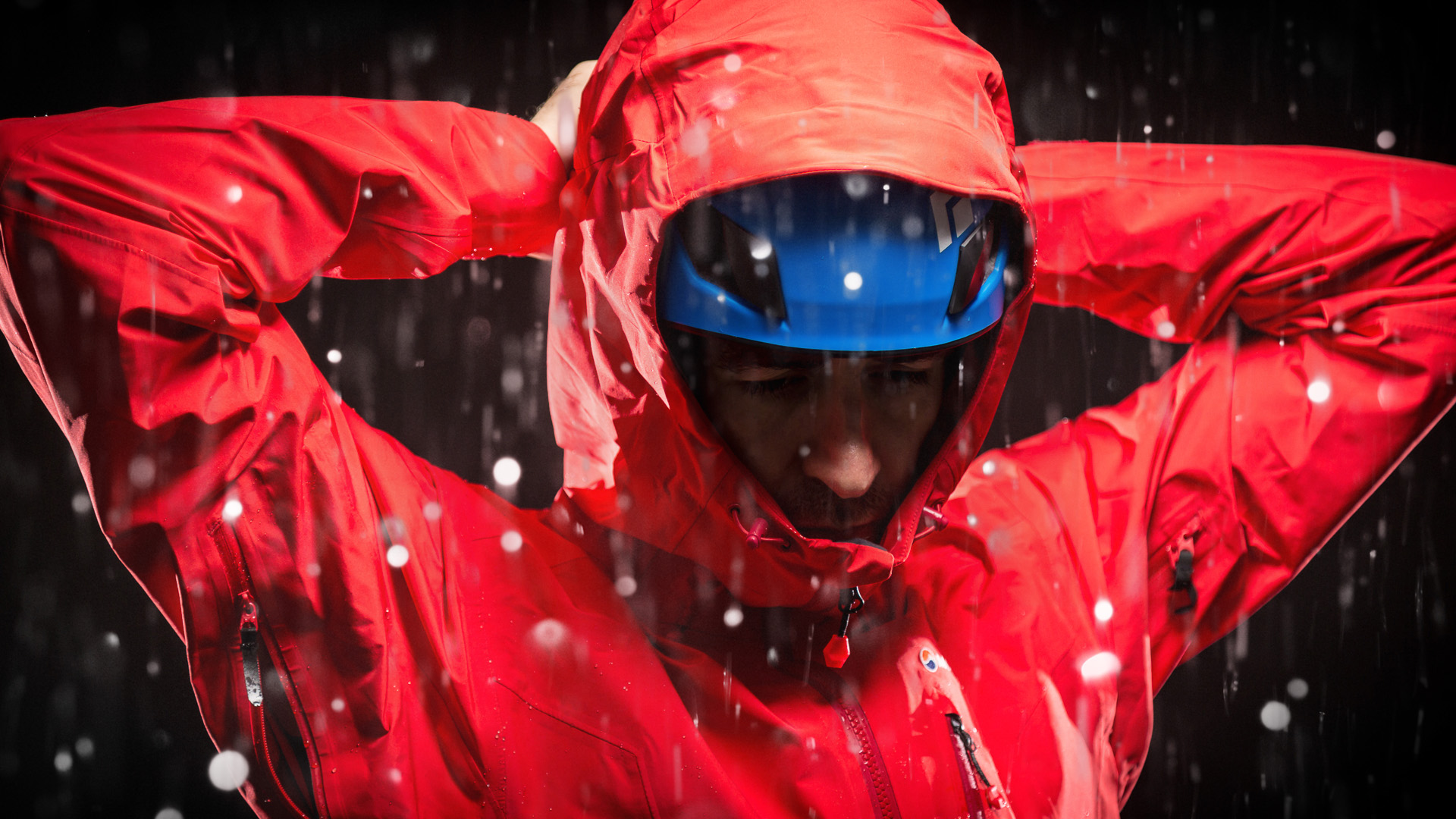 Montane Alpine Pro hood with helmet