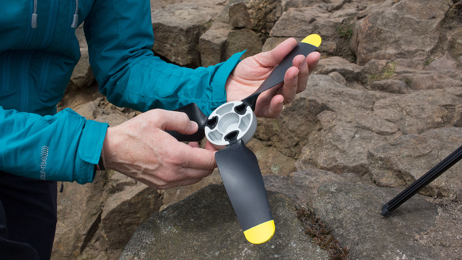 TexEnergy Infinite Air mini wind turbine propellor head