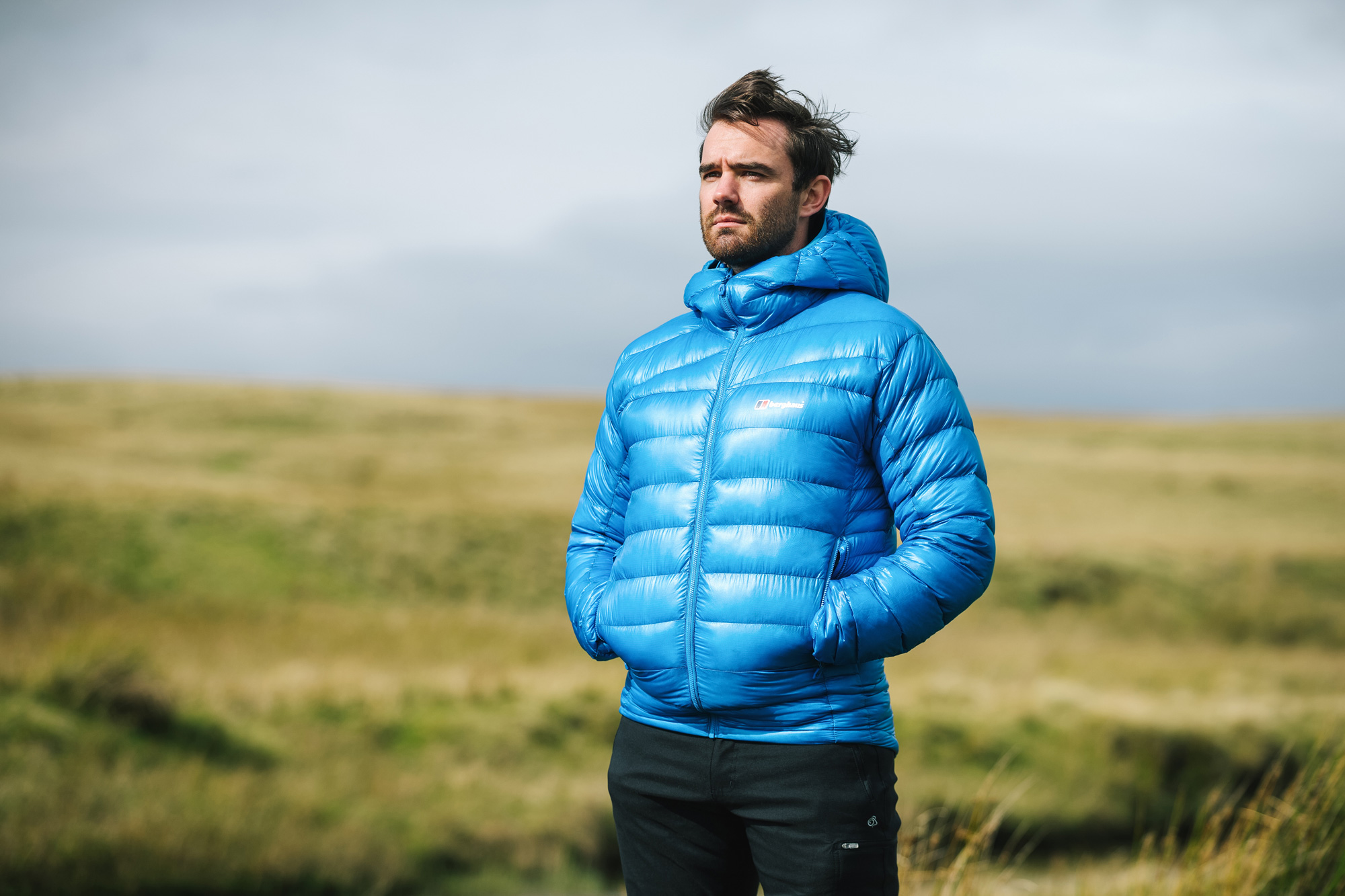 バーグハウス RAMCHE MICRO DOWN JKT Men's Ramche Reflect Micro Down Jacket - Black | Berghaus