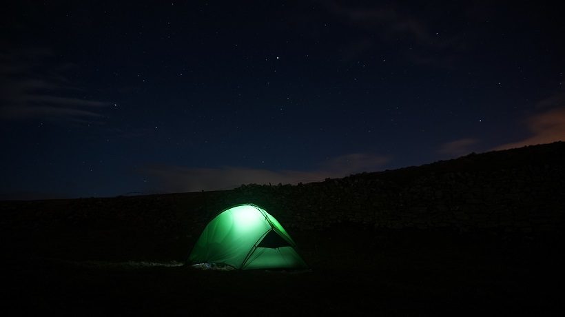 Wild camping in the Brecon Beacons