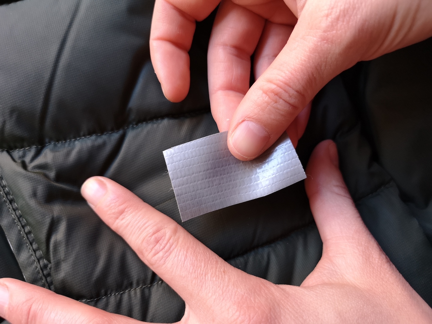 How To Patch And Repair A Hole In A Down Jacket | Will