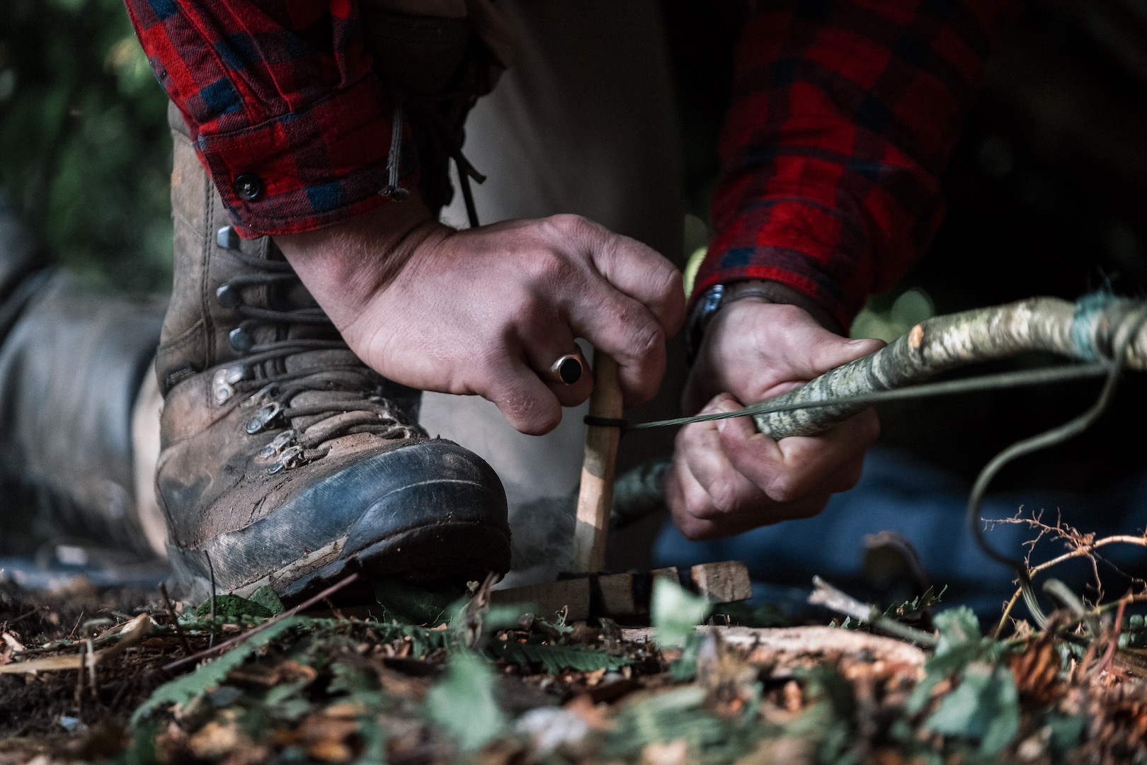 How to Light a Fire Using a Bow Drill | Bushcraft Tips