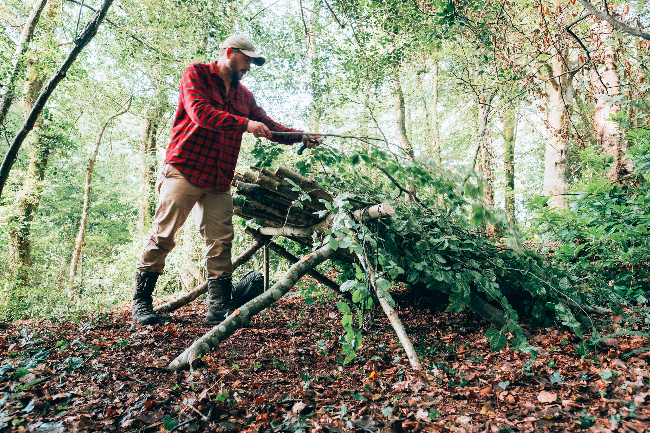 how to build a shelter