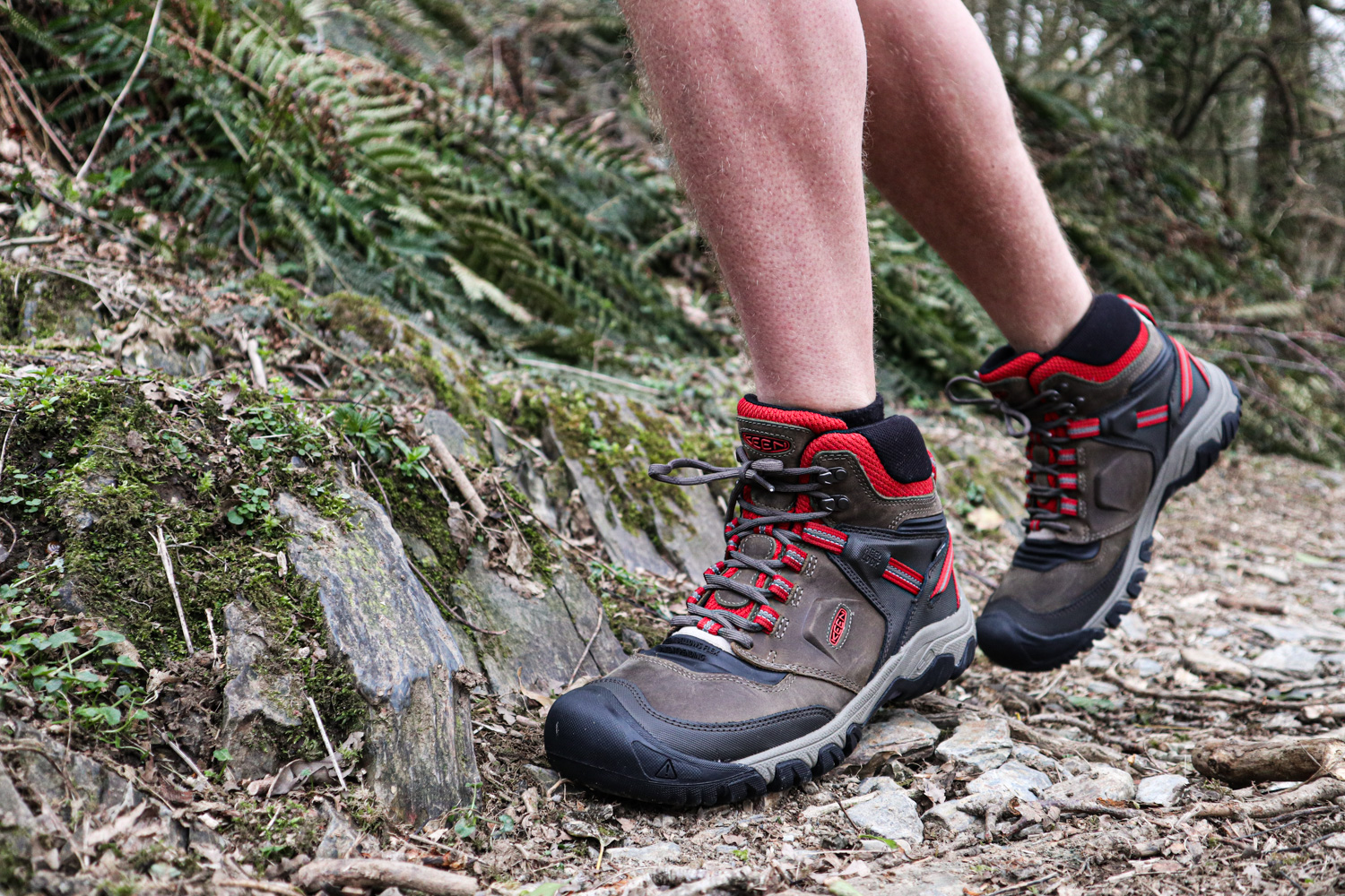 KEEN Women's Ridge Flex Waterproof Hiking Boots - All-Terrain Comfort