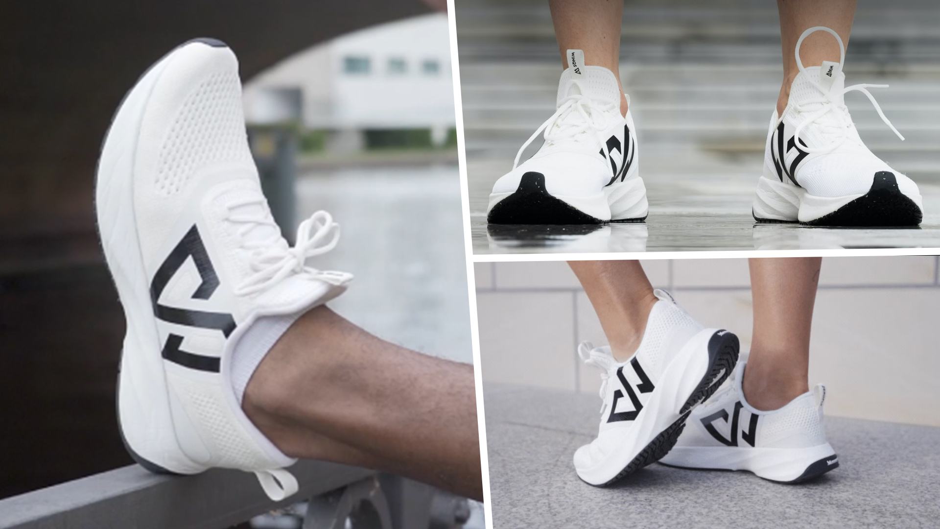 Zerofly Winqs best performance running quality trainer shoe kickstarter Michelin 