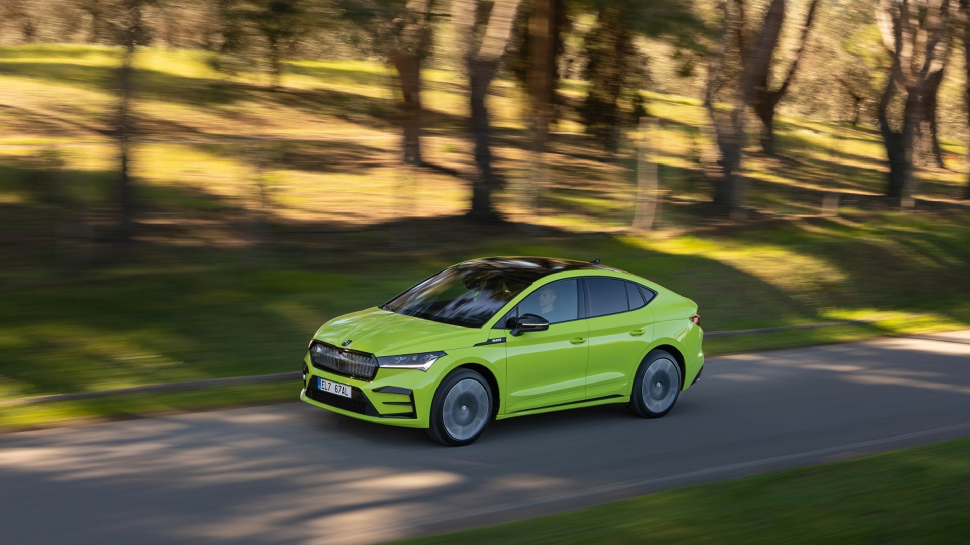 Skoda Enyaq adventure electric-car