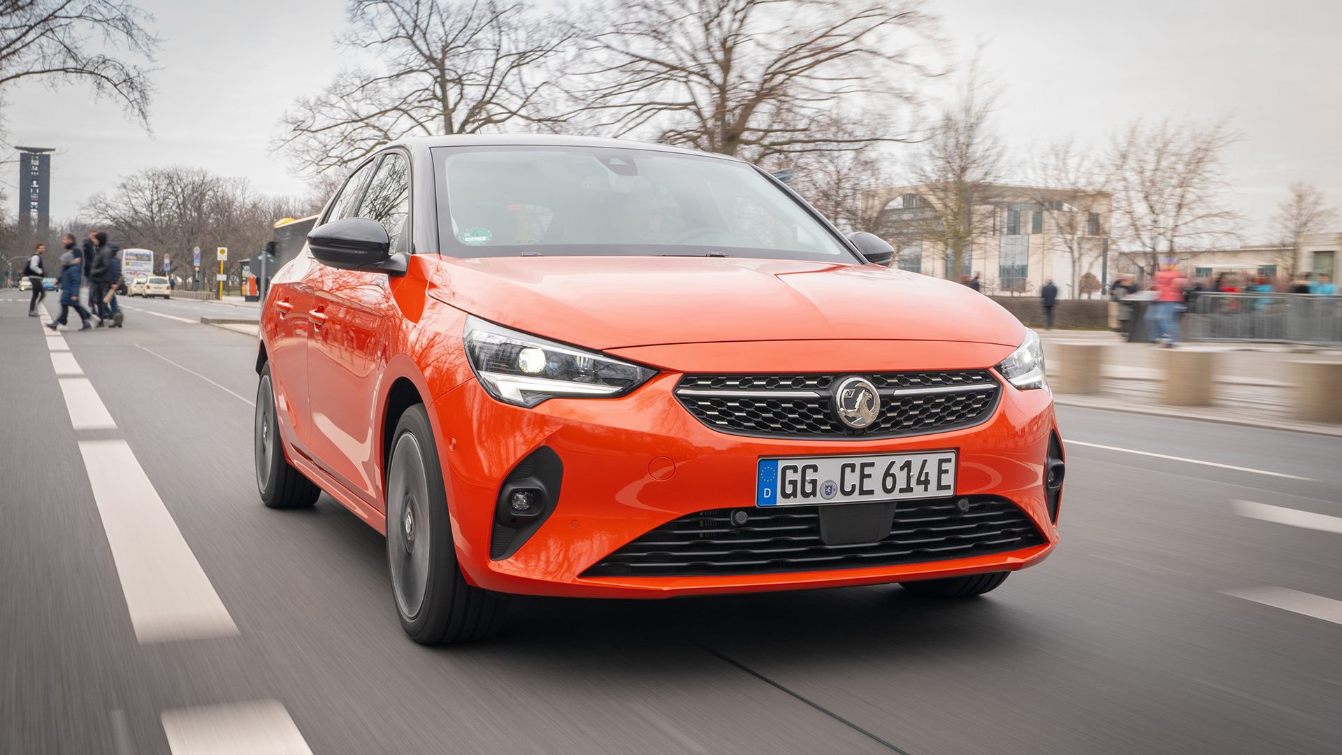 Vauxhall Corsa E motorcar environmentally friendly