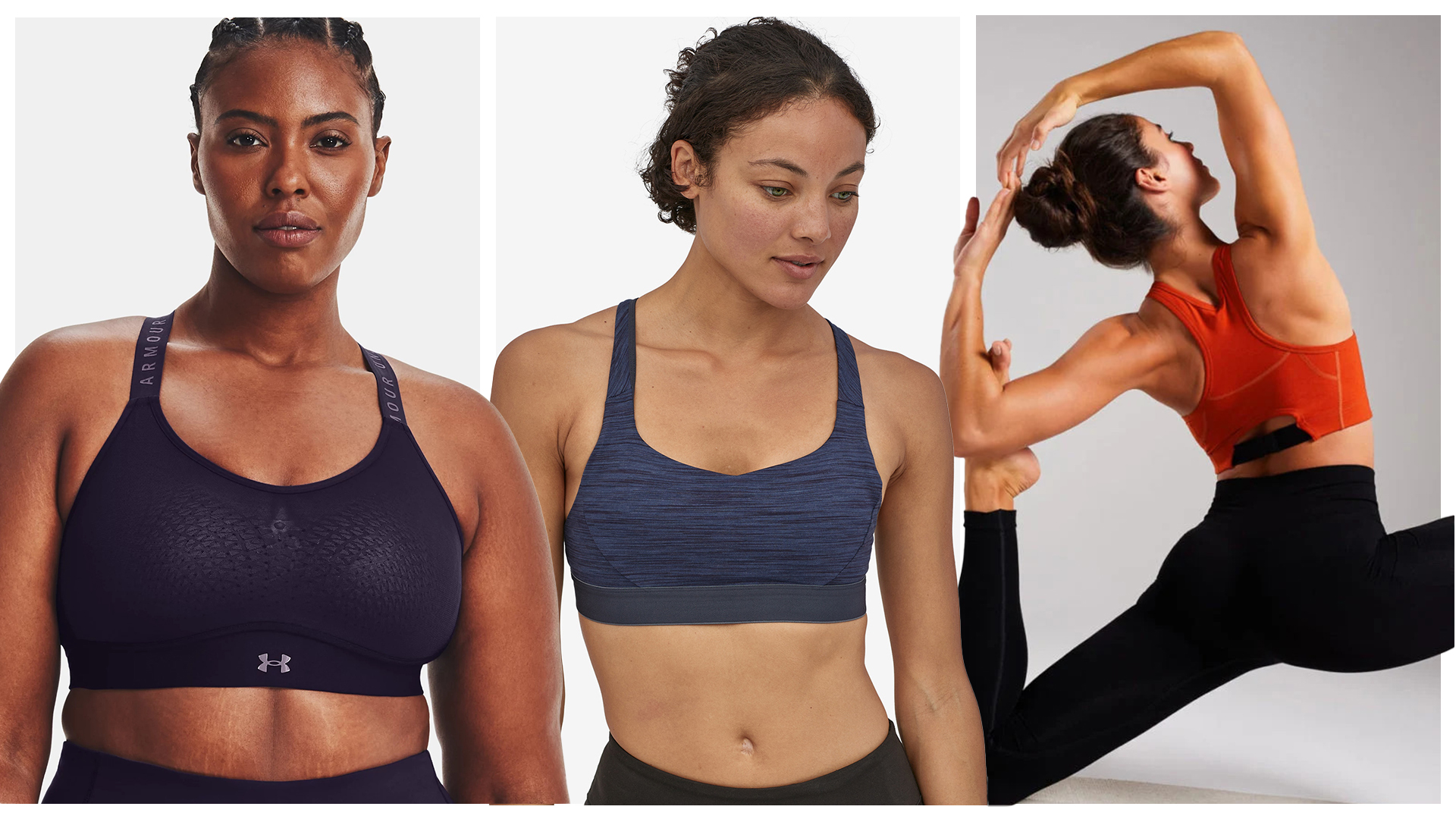 Brooks Drive 3 Pocket Run Bra best sports bras Bam womens challenge crop top bamboo clothing
