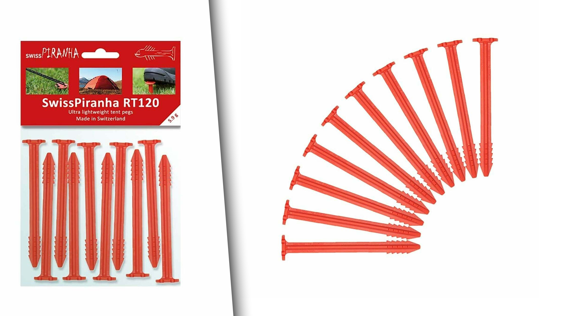Swiss Piranha RT120 Tent Pegs