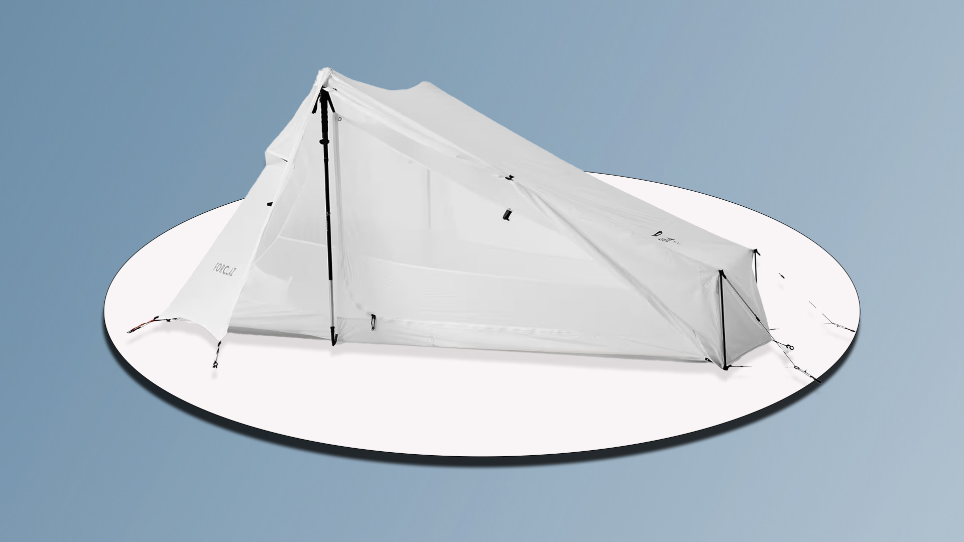 best budget backpacking tents: Forclaz Trekking Tarp