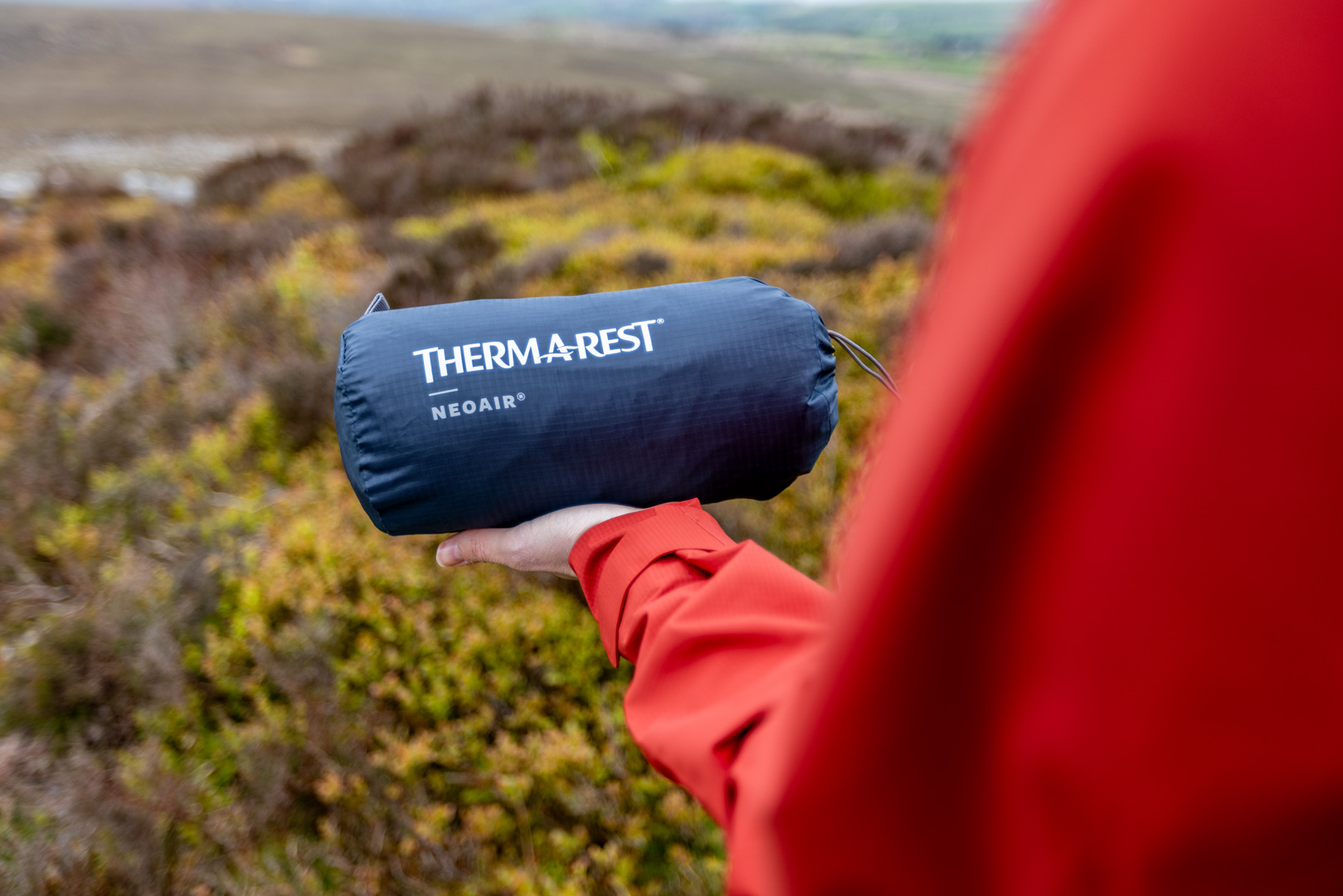 Therm-a-rest NeoAir XLite NXT in its stuff sack