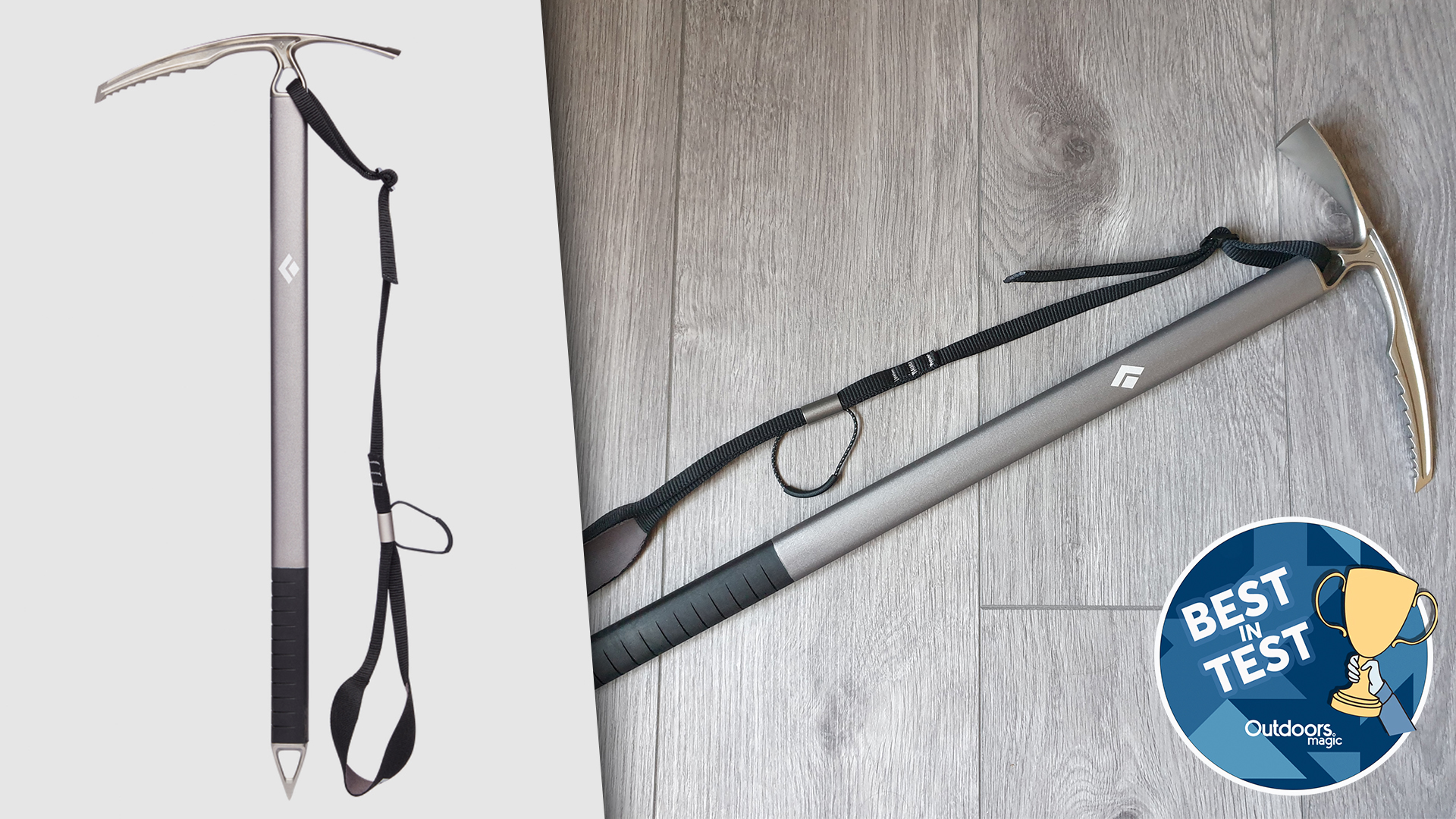 Best Ice Axes: Black Diamond Raven with Grip