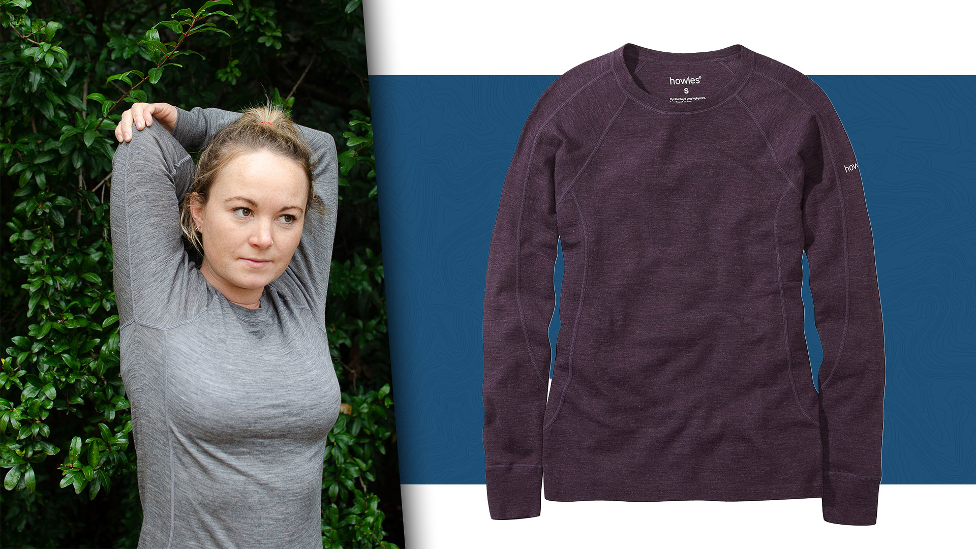 Best Baselayers for Women: Howies Women’s Light Merino Base Layer
