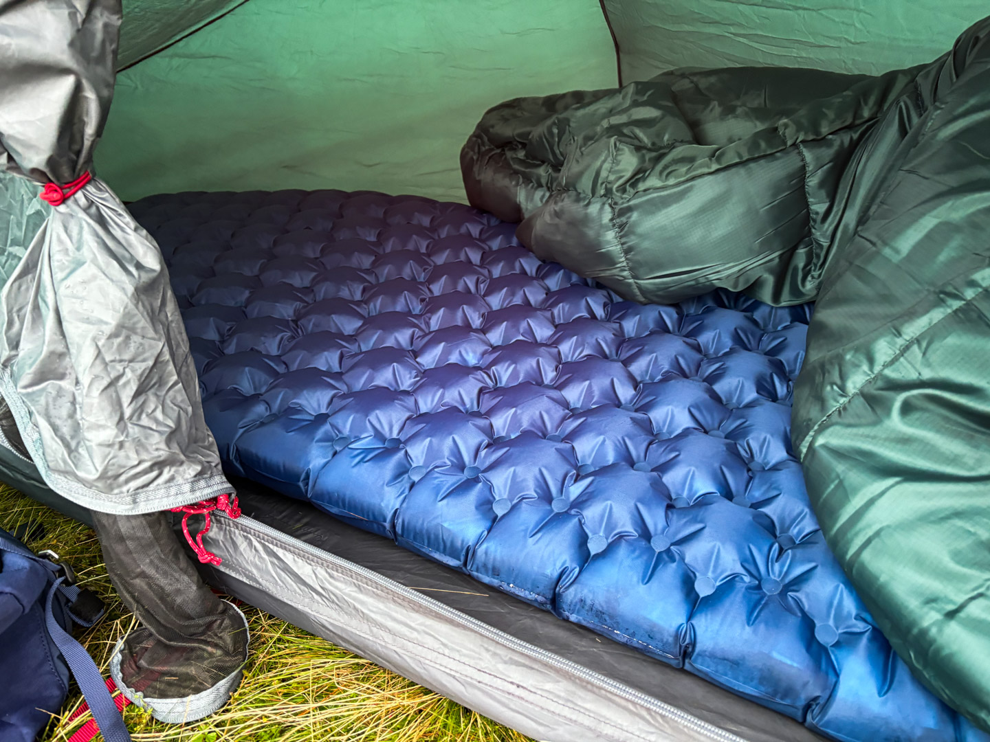 Highlander Nap-Pak Arctic Air sleeping mat - our runner up 