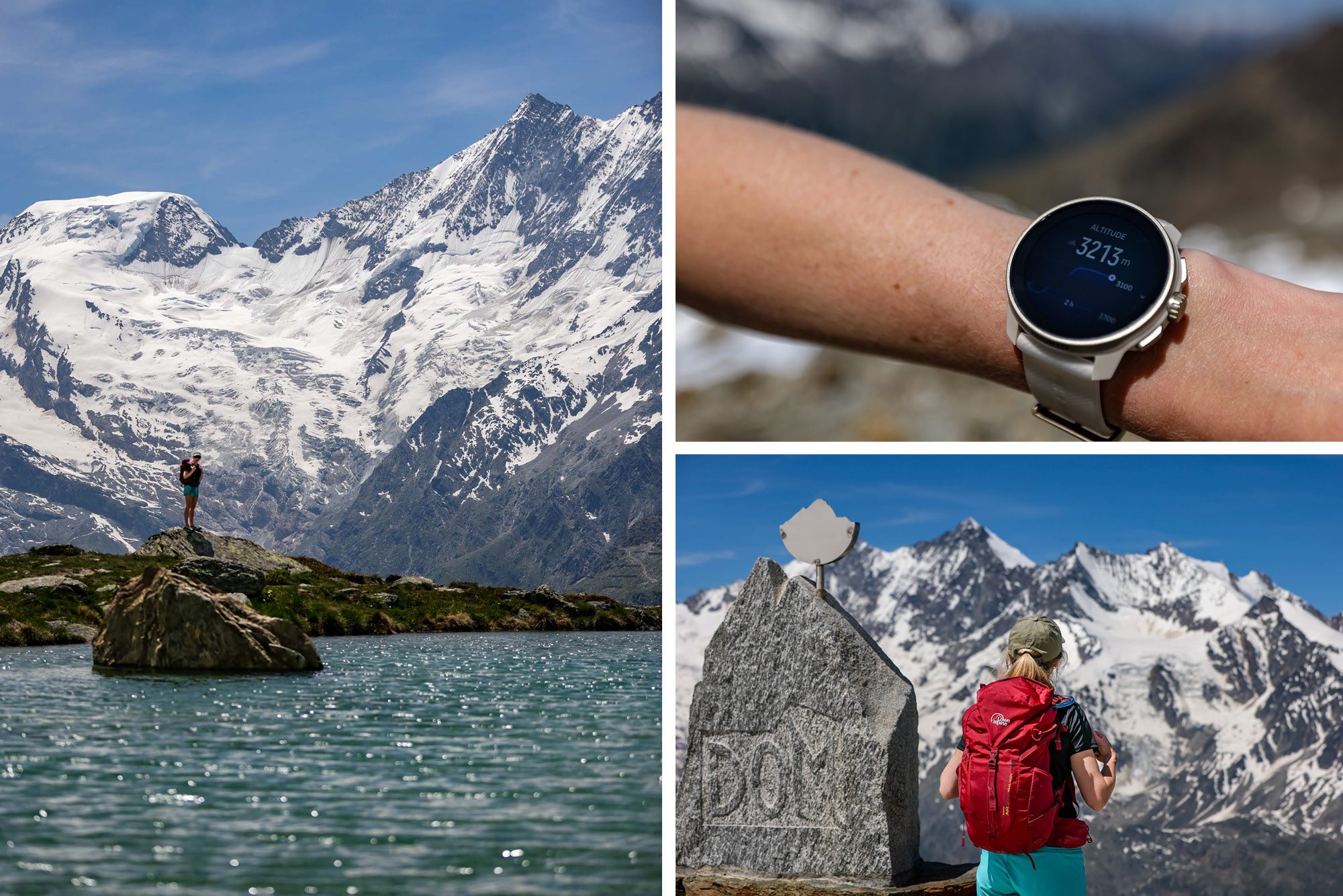 High altitude hiking in Saastal Switzerland CREDIT Dave MacFarlane